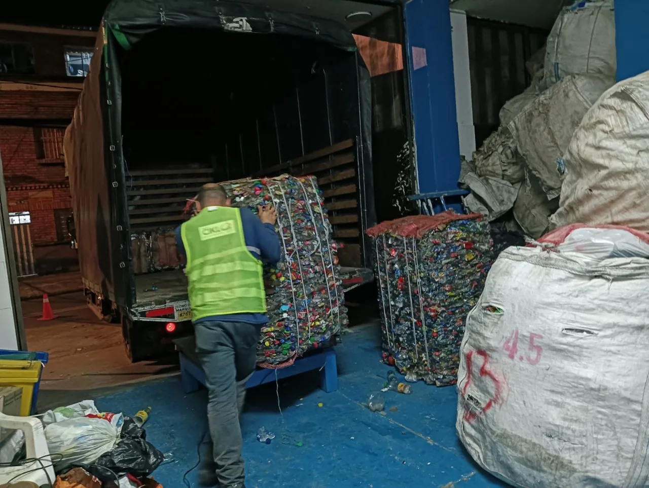 Comercialización de material reciclable